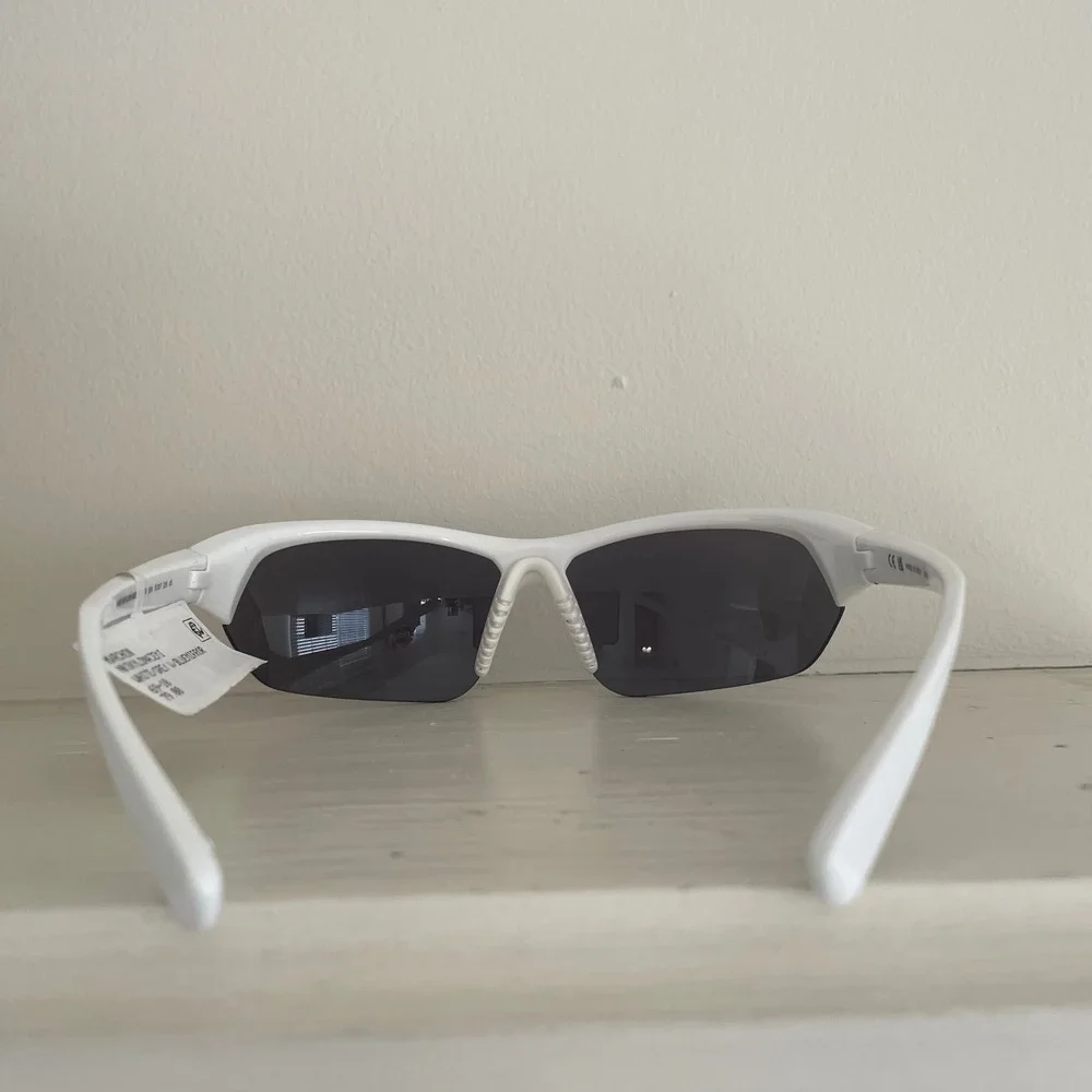 Nike Skylon Ace Sunglasses White Blue‎ Mirror Lens Sport EV1125 104 New Box